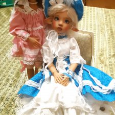 Милые Барышни  "Лайла" и "Лариса"от Kaye Wiggs