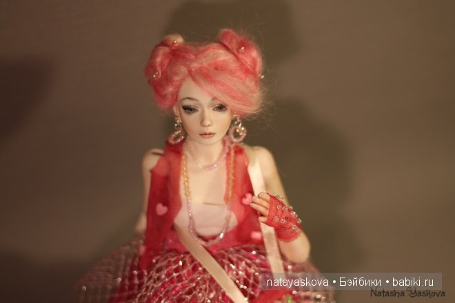 Кукла "Девочка-конфетка". Авторская шарнирная кукла | Бэйбики Кукла "Девочка-конфетка". Авторская шарнирная кукла (фото 2)