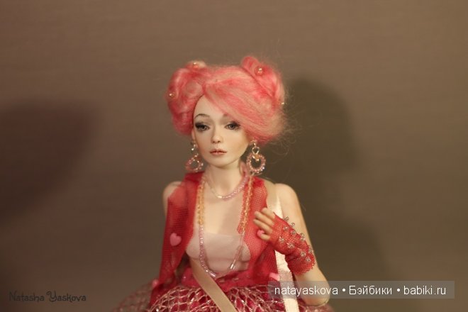 Кукла "Девочка-конфетка". Авторская шарнирная кукла | Бэйбики Кукла "Девочка-конфетка". Авторская шарнирная кукла (фото 4)