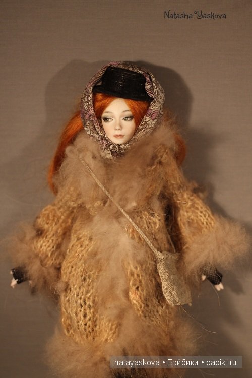 Лиса Алиса. Авторская фарфоровая кукла (фото 3)
