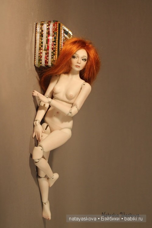 Лиса Алиса. Авторская фарфоровая кукла (фото 8)