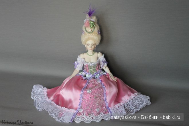 Мария, фарфор, 28 см. Наташа Яскова