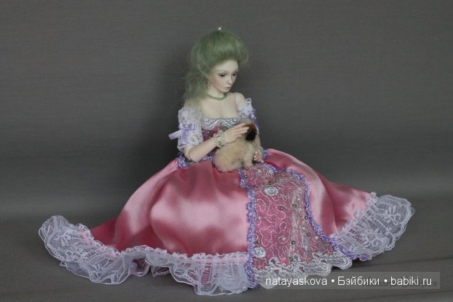 Мария, фарфоровая кукла, 28 см. Наташа Яскова (фото 3)