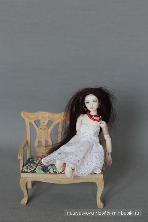 Новые малышки масштаба 1/12. Фарфоровые куклы (фото 5)