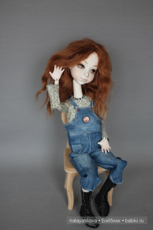 Мечтательница и Gothic Girl. Авторские фарфоровые куклы