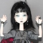Мечтательница и Gothic Girl. Авторские фарфоровые куклы