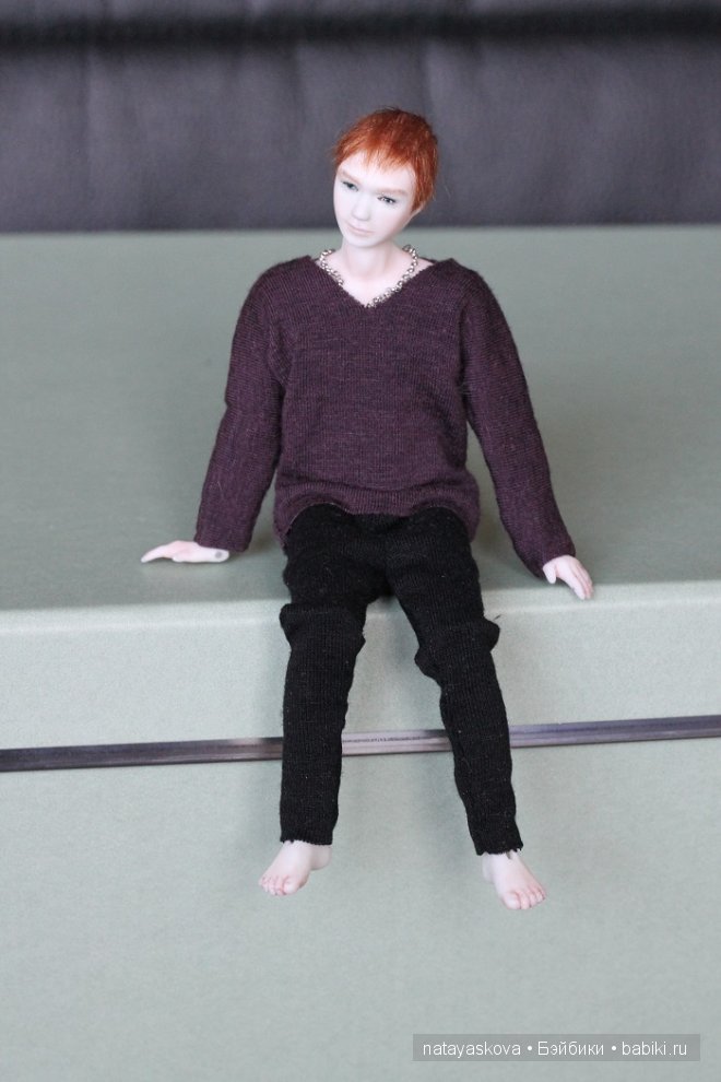 Маленькая фарфоровая семья масштаба 1:12 (фото 3)