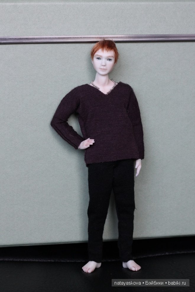 Маленькая фарфоровая семья масштаба 1:12 (фото 2)