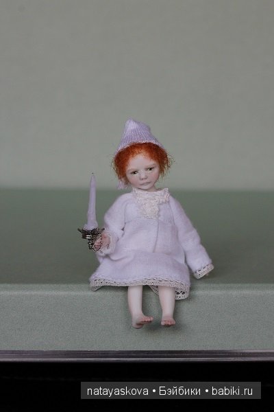 Авторские фарфоровые куклы, шкала 1:12, автор Наташа Яскова (фото 7)