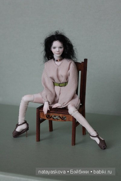 Авторские фарфоровые куклы, шкала 1:12, автор Наташа Яскова (фото 9)