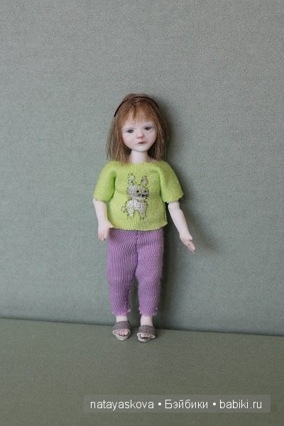 Авторские фарфоровые куклы, шкала 1:12, автор Наташа Яскова