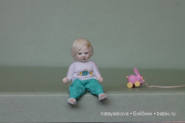 Авторские фарфоровые куклы, шкала 1:12, автор Наташа Яскова