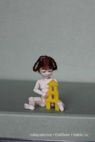 Авторские фарфоровые куклы, шкала 1:12, автор Наташа Яскова (фото 2)