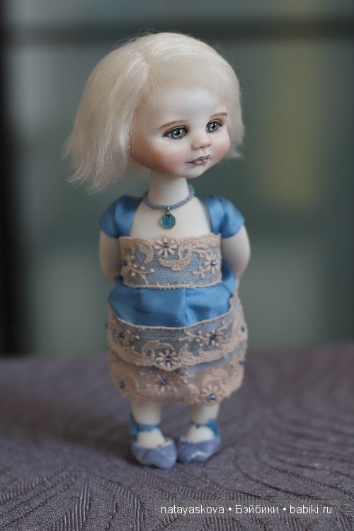Смешная мордашка, авторская кукла Наташи Ясковой (фото 4)