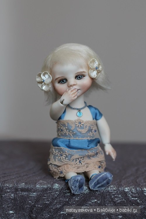 Смешная мордашка, авторская кукла Наташи Ясковой (фото 7)