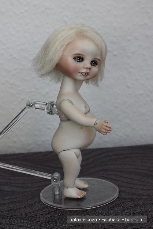 Смешная мордашка, авторская кукла Наташи Ясковой (фото 2)