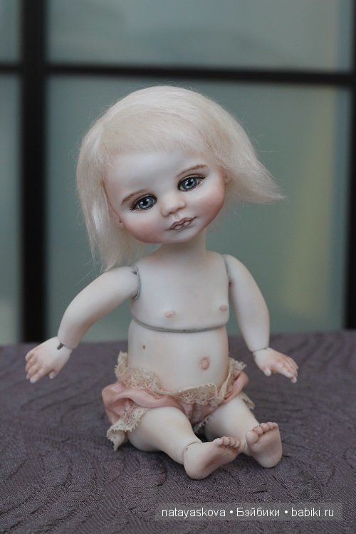 Смешная мордашка, авторская кукла Наташи Ясковой (фото 3)