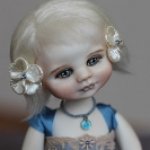 Смешная мордашка, авторская кукла Наташи Ясковой