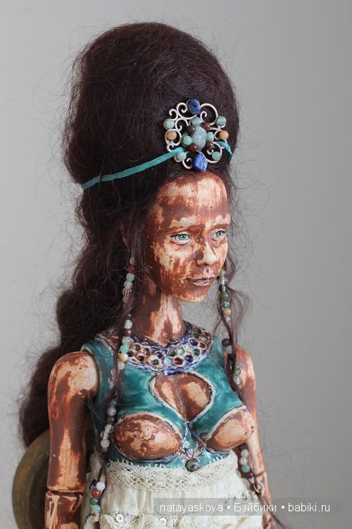 Принцесса - автор Наташа Яскова. Шарнирная кукла