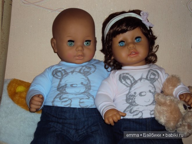 прогулки Танюши и Илюши. Куклы ГДР