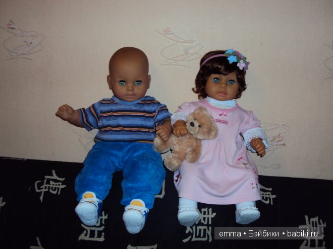 прогулки Танюши и Илюши. Куклы ГДР