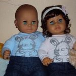 Веселые прогулки Танюши и Илюши. Куклы ГДР