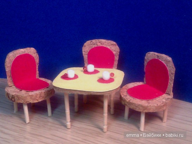 Мебель для мини Игрушек