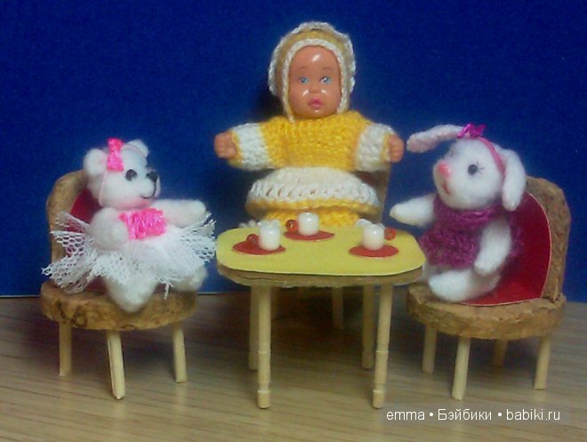 Мебель для мини Игрушек