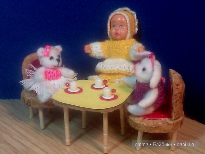 Мебель для мини Игрушек