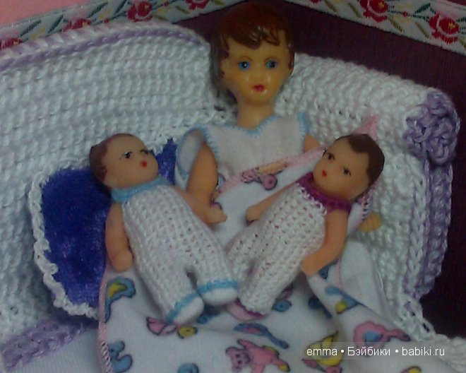 Бейби бум в моем кукло-семействе или двойная радость семьи Иночкиных
