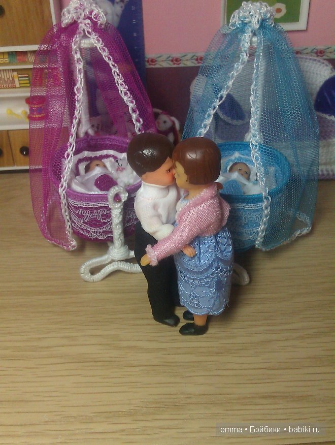 Бейби бум в моем кукло-семействе или двойная радость семьи Иночкиных