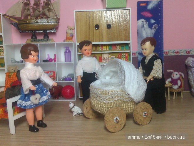 Бейби бум в моем кукло-семействе или двойная радость семьи Иночкиных