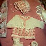 Комплект на выписку для маленькой девочки!