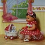 Мастер класс по изготовлению миниатюрной колясочки