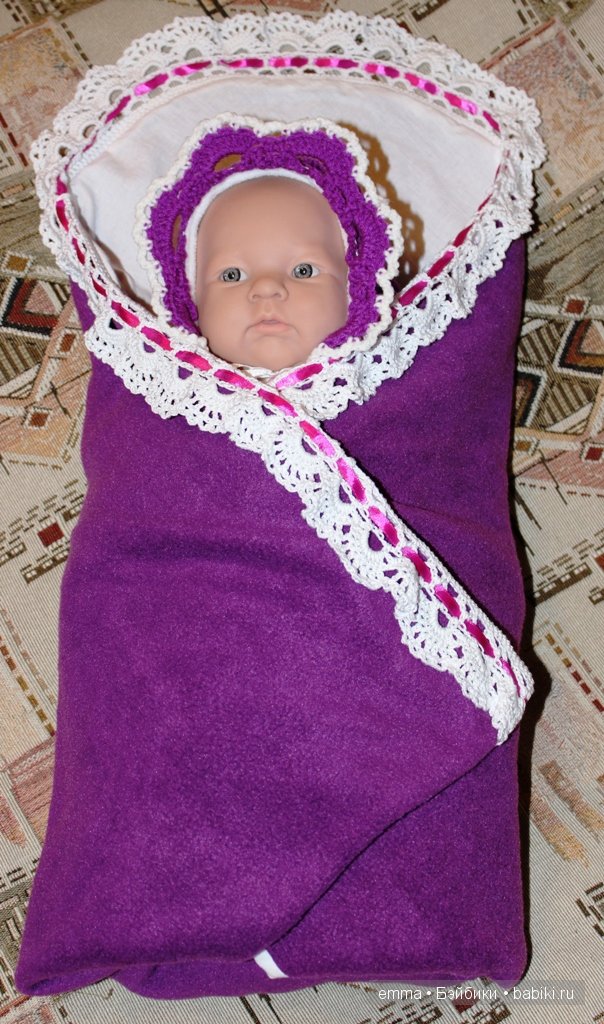 Теплый комплект на выписку, своими руками (фото 3)
