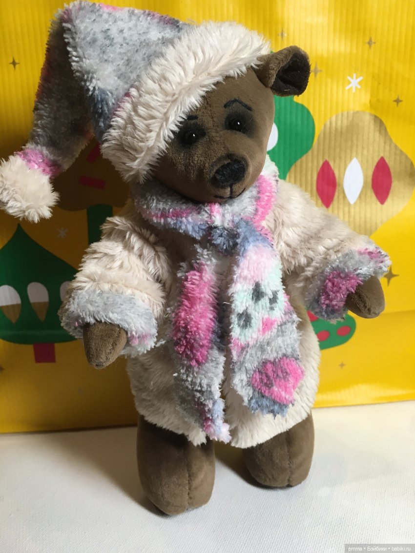 Шью медвежат, вяжу одежду