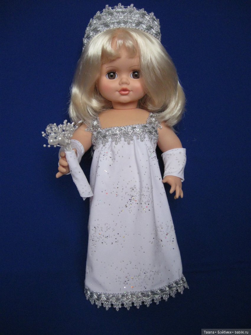 Свадебное платье для куклы своими руками