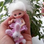 У нас поселилась Бусинка...