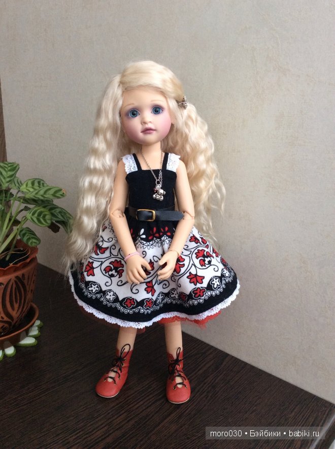 Новое платье Валентины — Одежда и обувь для кукол BJD (БЖД): 1/3 (фото 2)