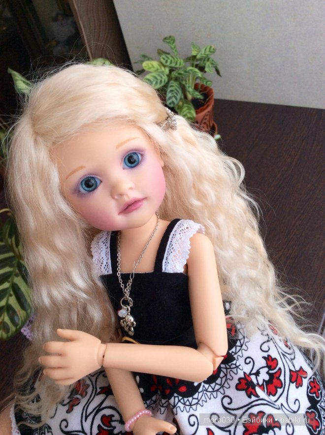 Новое платье Валентины — Одежда и обувь для кукол BJD (БЖД): 1/3
