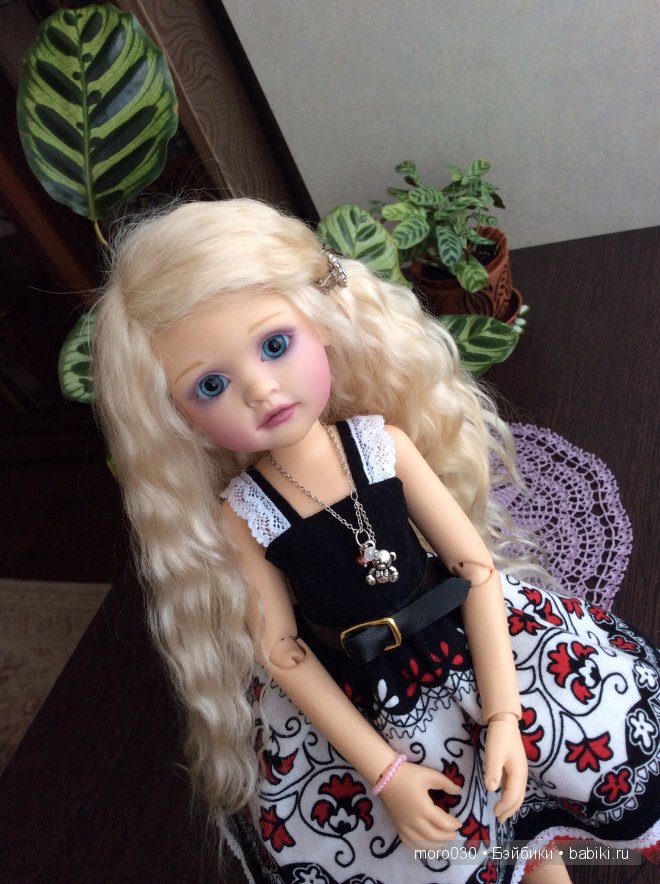 Новое платье Валентины — Одежда и обувь для кукол BJD (БЖД): 1/3 (фото 3)