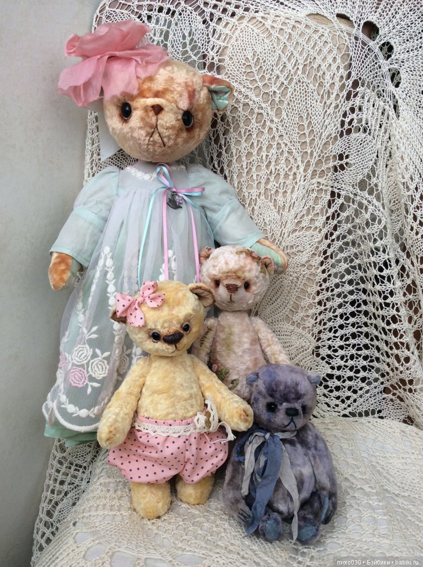 Плюшевое семейство — Домашние фото авторских игрушек: Тедди (фото 9)