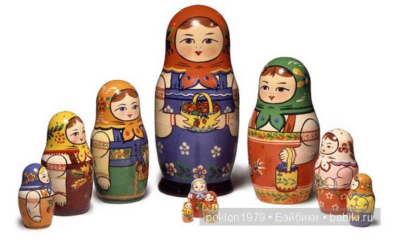 русская народная кукла - Матрёшка