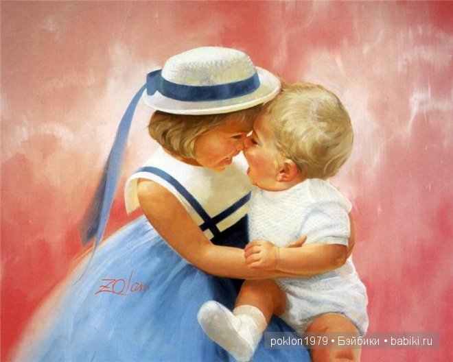 Счастливые дети в живописи американского художника Дональда Золана (Donald Zolan) (фото 7)