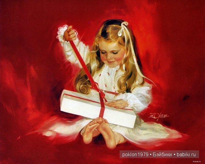 Счастливые дети в живописи американского художника Дональда Золана (Donald Zolan)