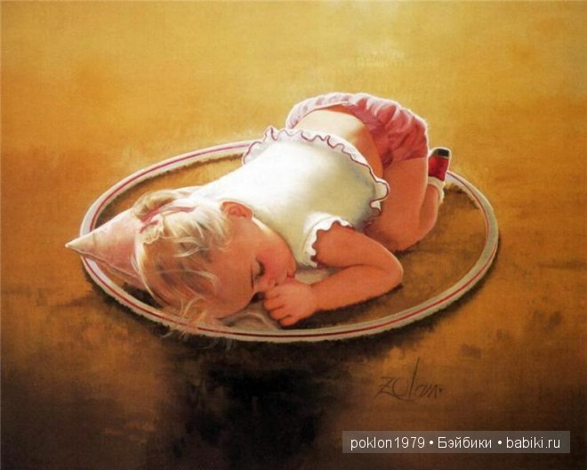 Счастливые дети в живописи американского художника Дональда Золана (Donald Zolan)