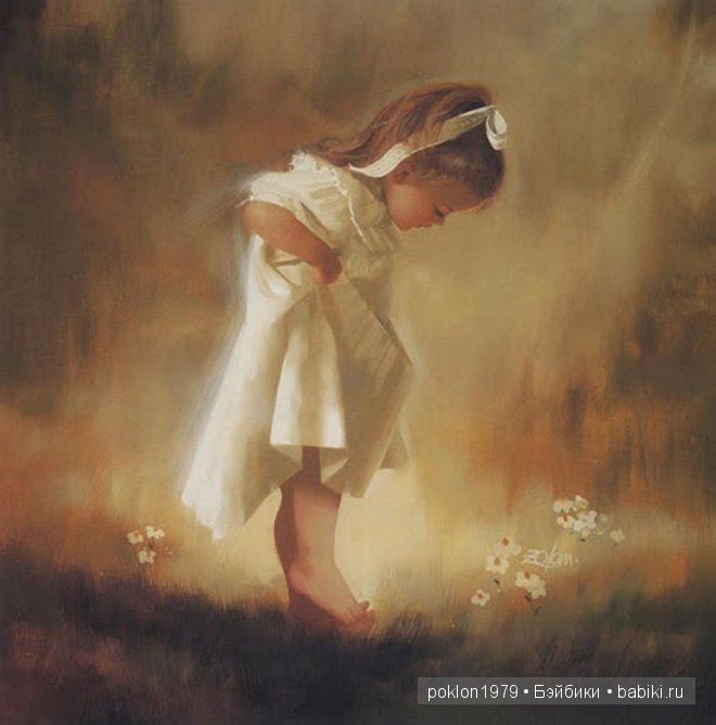 Счастливые дети в живописи американского художника Дональда Золана (Donald Zolan)