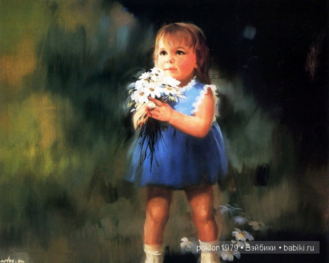 дети в живописи американского художника Дональда Золана (Donald Zolan)