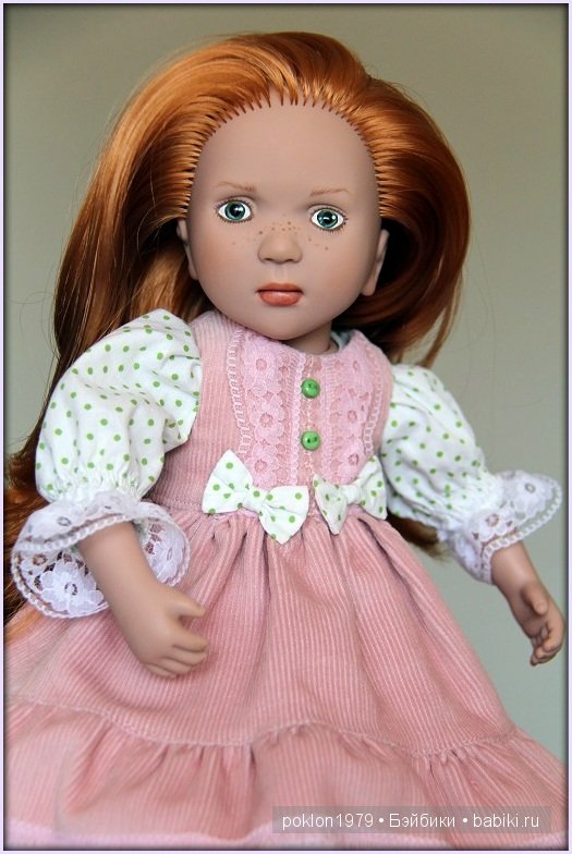 "Веснушки лета". Игровые куклы Zwergnase: Таnia 50 см и Rosa 35 см