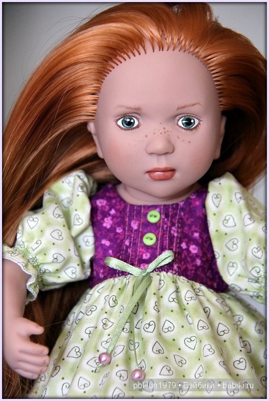 "Веснушки лета". Игровые куклы Zwergnase: Таnia 50 см и Rosa 35 см